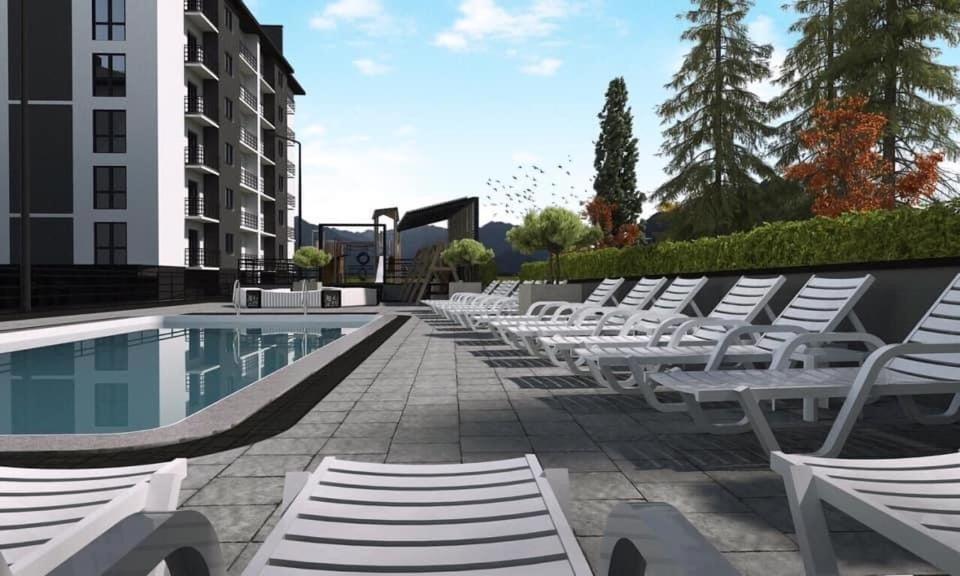 Village Apartments Polyana Экстерьер фото